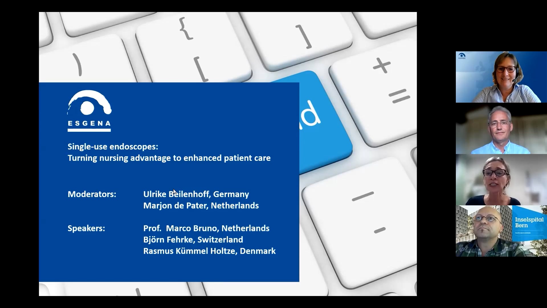 Warm-Up - Single-use endoscopes: Turning nursing advantage to enhanced patient care