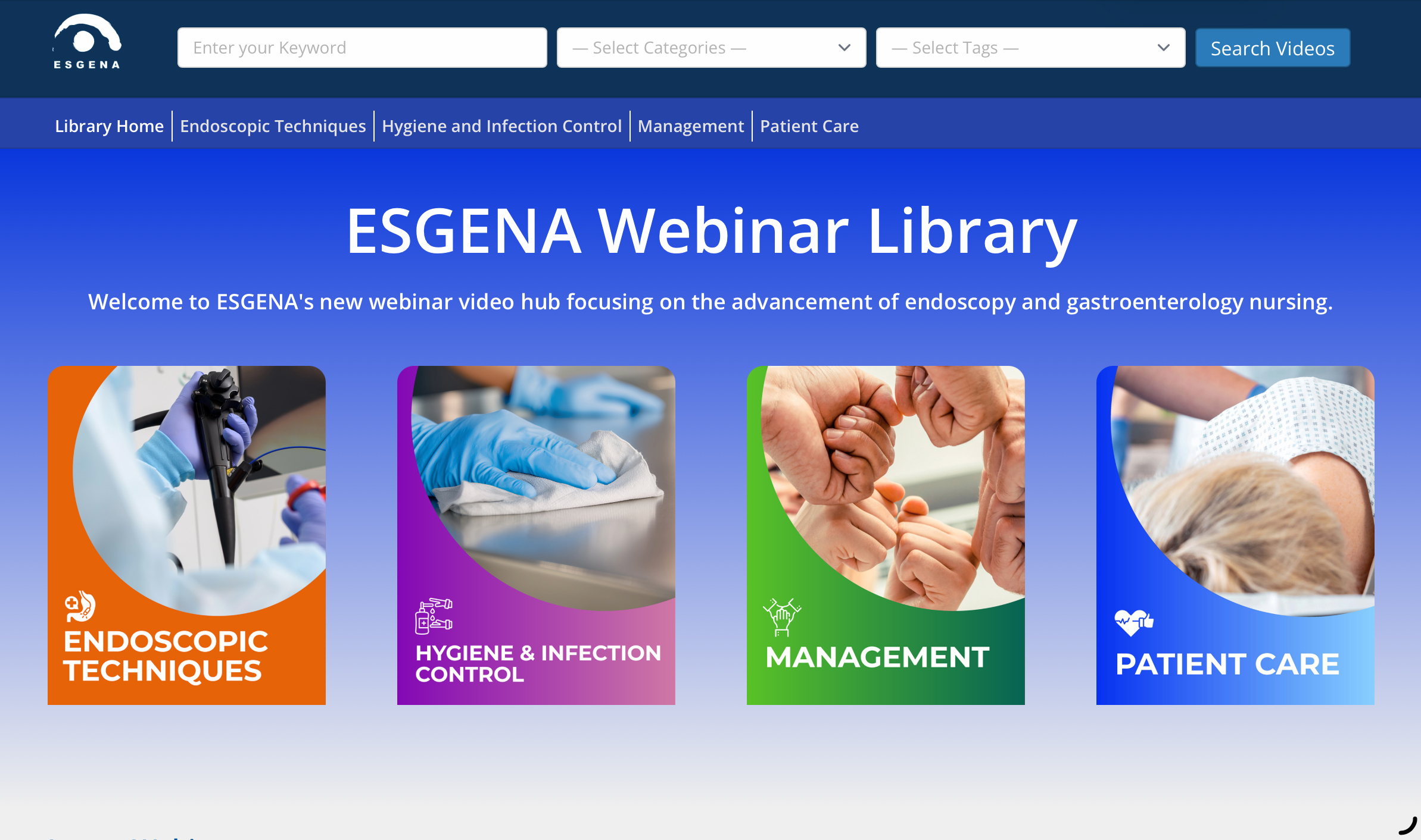 ESGENA Webinar Library