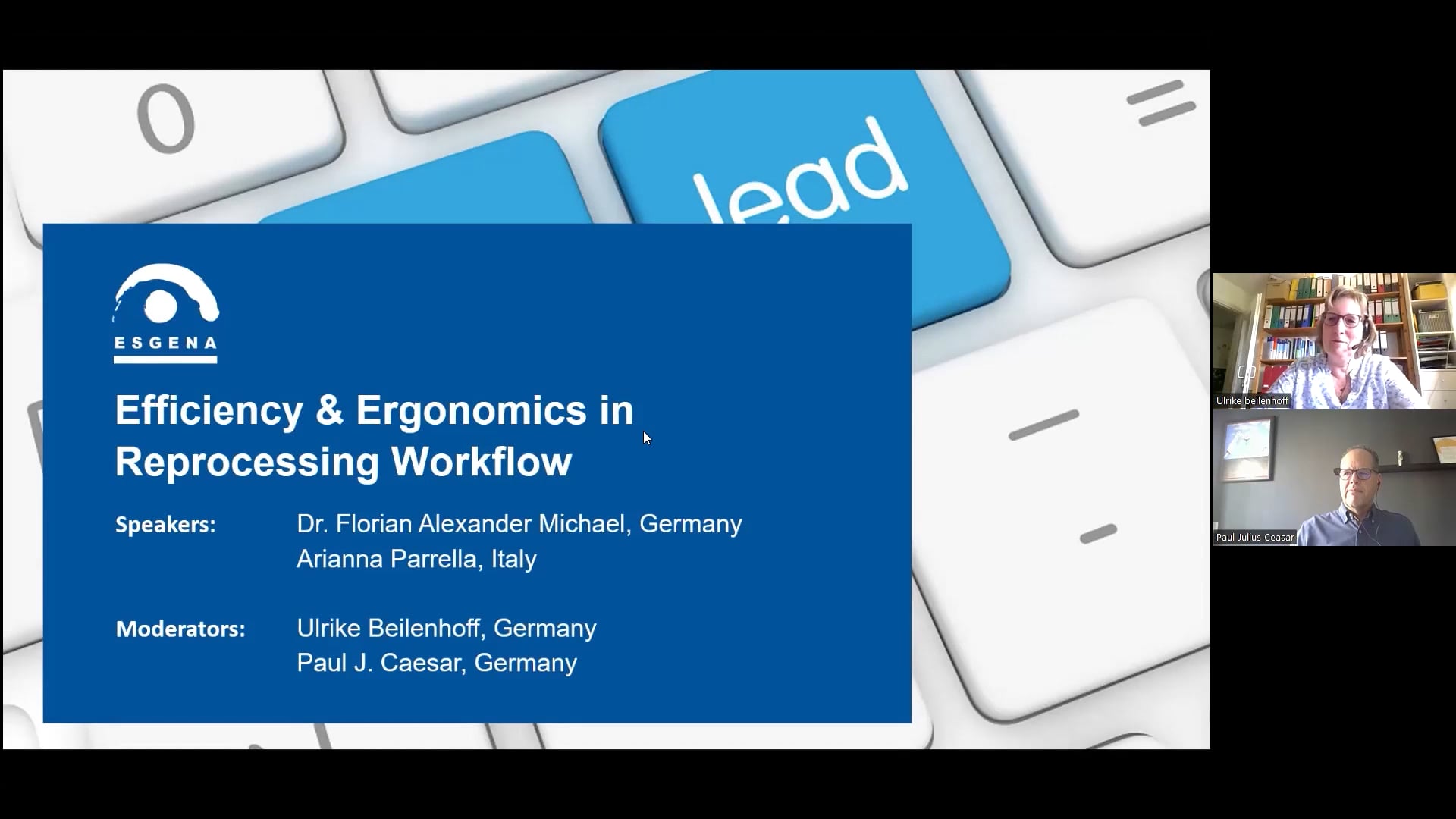 Efficiency & Ergonomics in Reprocessing Workflow