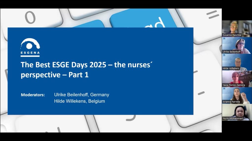 The Best ESGE Days 2025 – the nurses´ perspective – Part 1 – ESGENA