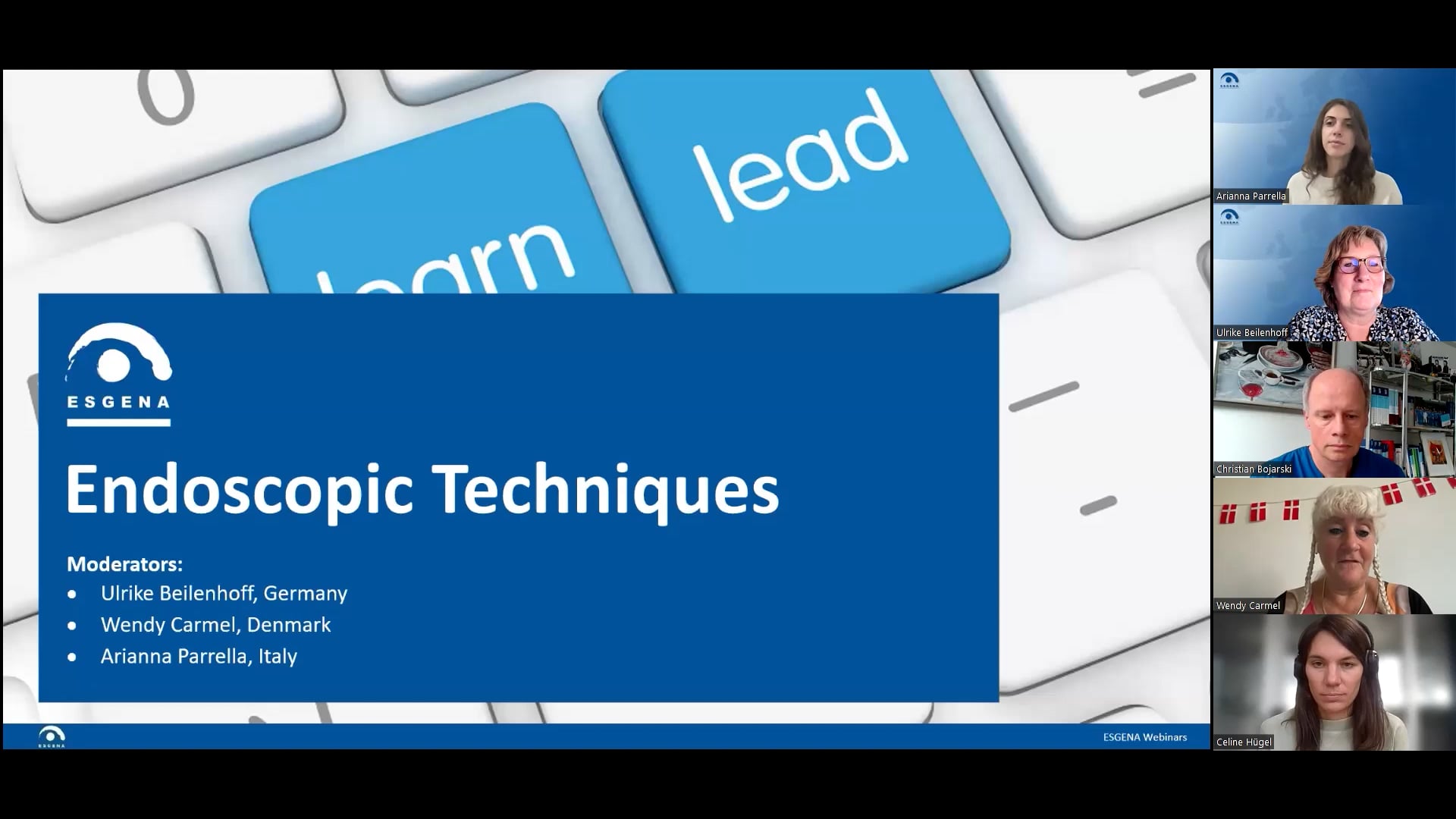 ESGENA Warm up 4: Endoscopic Techniques